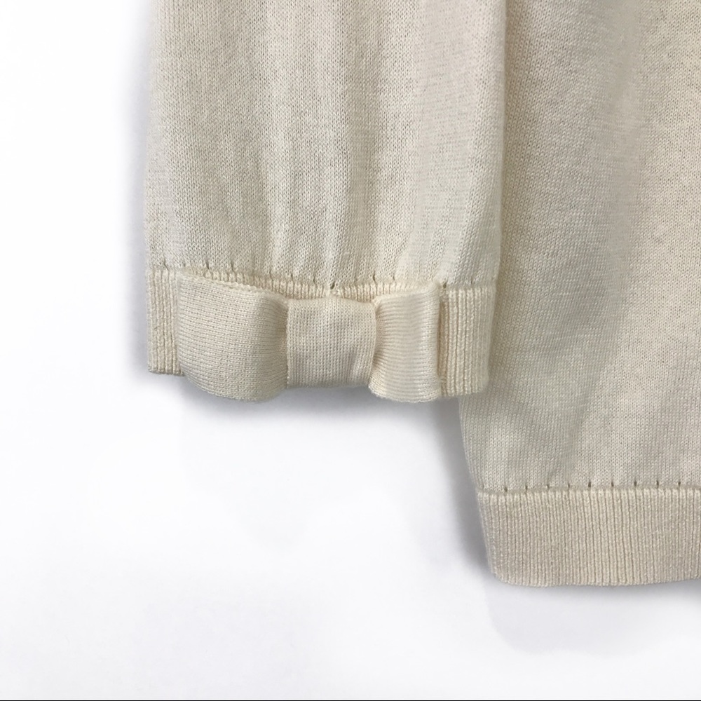 {kate spade} Lightweight Cream Cardigan, Medium
